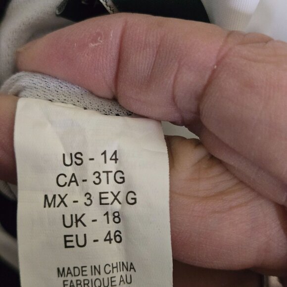 Lauren Ralph Lauren Deauville Striped Halter Tummy Control Swim Suit Size 14 - Picture 6 of 7